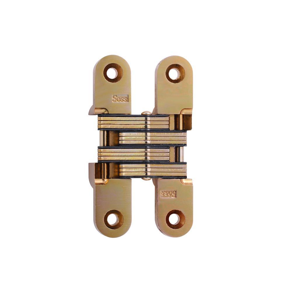 3/4 in. 3 3/4 in. Satin Chrome Invisible Hinge - Super Arbor