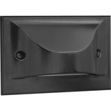 1-Light Black LED Step Light/Wall Light - Super Arbor