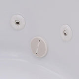 Cadet 60 in. x 42 in. Reversible Whirlpool Tub in White - Super Arbor