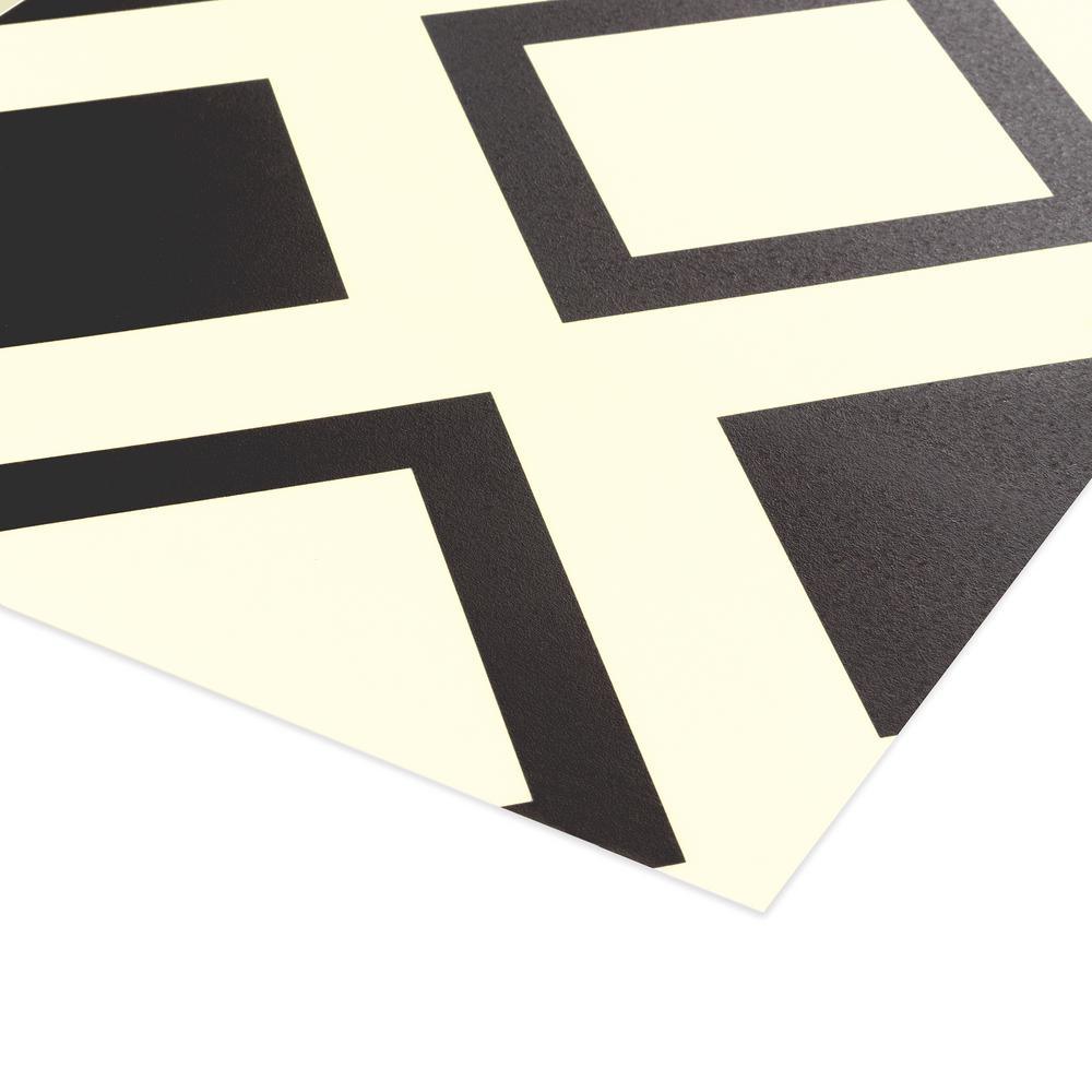 IVC Times Square Black Residential Vinyl Sheet, Sold by 13.2 ft. Wide x Custom Length - Super Arbor