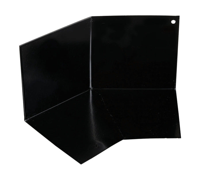 Amerimax 4-in x 8-in Black Galvanized Steel Step Flashing Diverter
