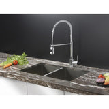 Undermount Stainless Steel 30 in. 16-Gauge 50/50 Double Bowl Kitchen Sink - Super Arbor