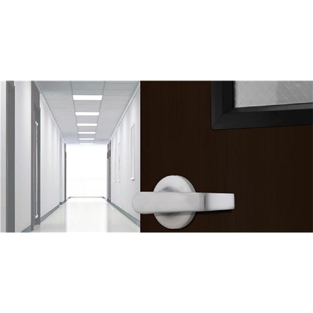 Commercial 2-3/4 in. Satin Chrome Standard Duty Passage Hall/Closet Lever - Super Arbor
