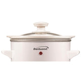 1.5 Qt. White Slow Cooker