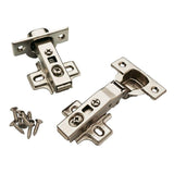 35 mm 110-Degree Full Overlay Soft Close Cabinet Hinge (1-Pair)