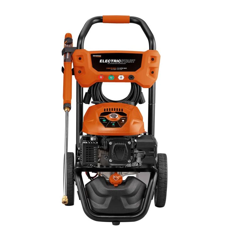 Generac 3100 PSI 2.5 GPM Electric Start Residential Pressure Washer