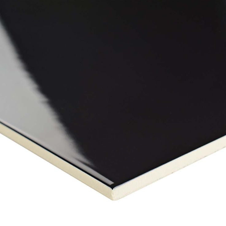 Merola Tile Piano Black 17-7/8 in. x 17-7/8 in. Ceramic Floor and Wall Tile (11.33 sq. ft. / case)