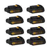 20-Volt MAX Compact Lithium-Ion 3.0Ah Battery Pack (2-Pack) - Super Arbor