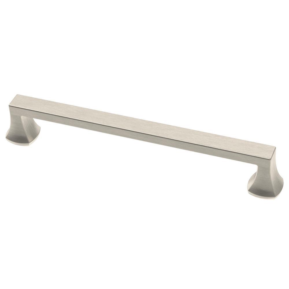 Mandara 5-1/16 in. (128mm) Center-to-Center Satin Nickel Drawer Pull (25-Pack) - Super Arbor