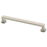 Mandara 5-1/16 in. (128mm) Center-to-Center Satin Nickel Drawer Pull (25-Pack) - Super Arbor