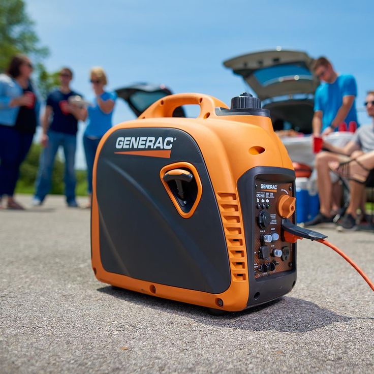 Generac GP2200i - 2200-Watt Gasoline Powered Recoil Started Residential Portable Inverter Generator