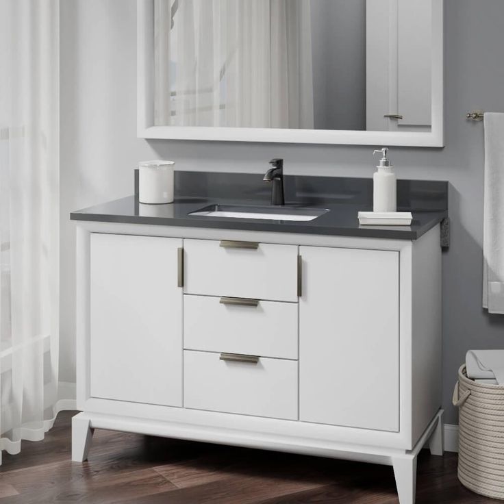 Rene Undermount Porcelain Bathroom Sink in White with Pop-Up Drain in Antique Bronze