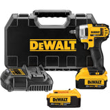 DEWALT XR 20-Volt Max Variable Speed 3/8-in Square Drive Cordless Impact Wrench Kit (2 Batteries Included)