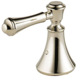 Delta Polished Nickel Roman Tub Lever Handles, Pair (Cassidy Collection)