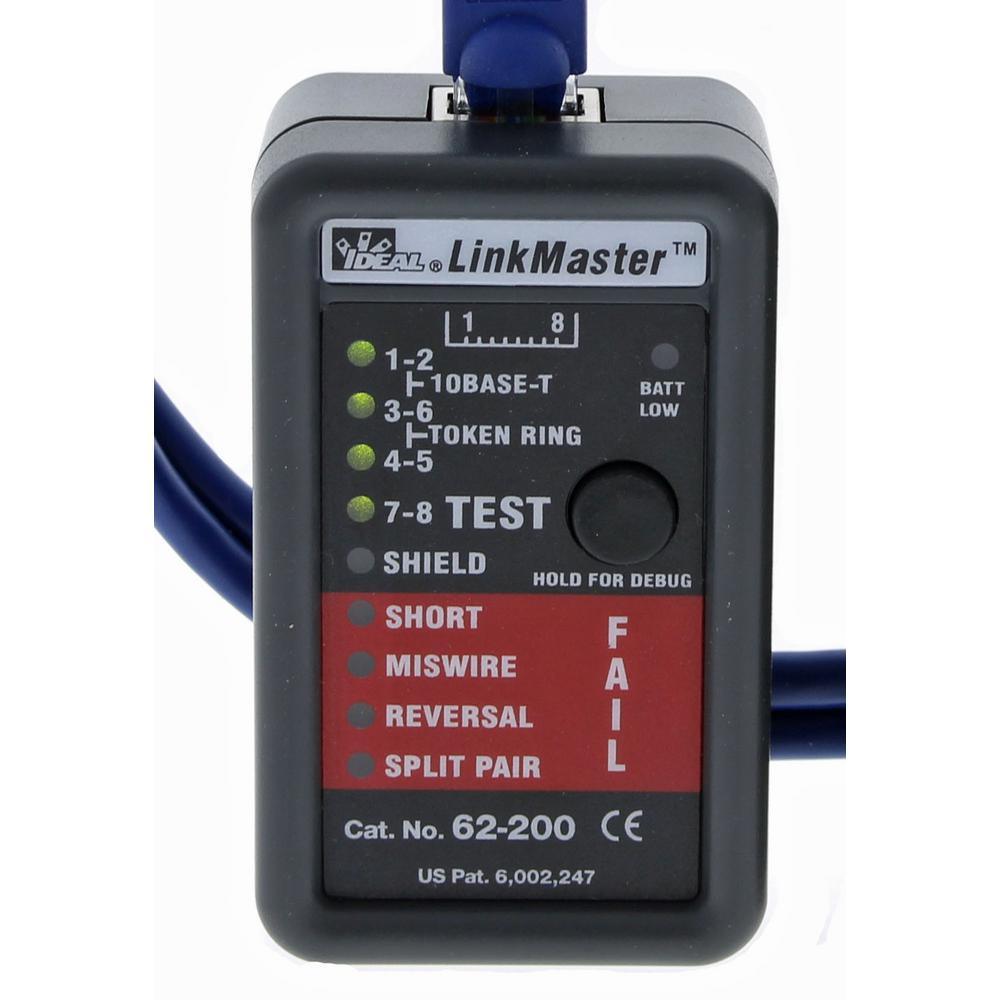 LinkMaster UTP/STP Wiremapper and Tester - Super Arbor