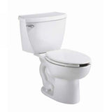 American Standard Cadet FloWise White WaterSense Elongated Standard Height 2-Piece Toilet, 12-in Rough-In