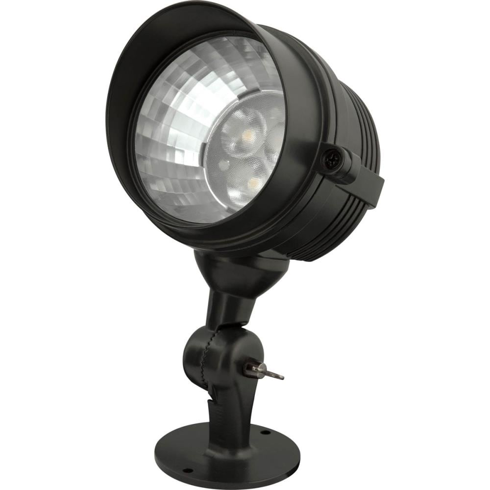 Progress Lighting 180-Lumen 3-Watt Black Low Voltage Plug-in LED Spot Light
