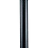 Progress Lighting 144-in Matte Black Aluminum Traditional Outdoor Light Pole, 3-in Dia (P5394-31)