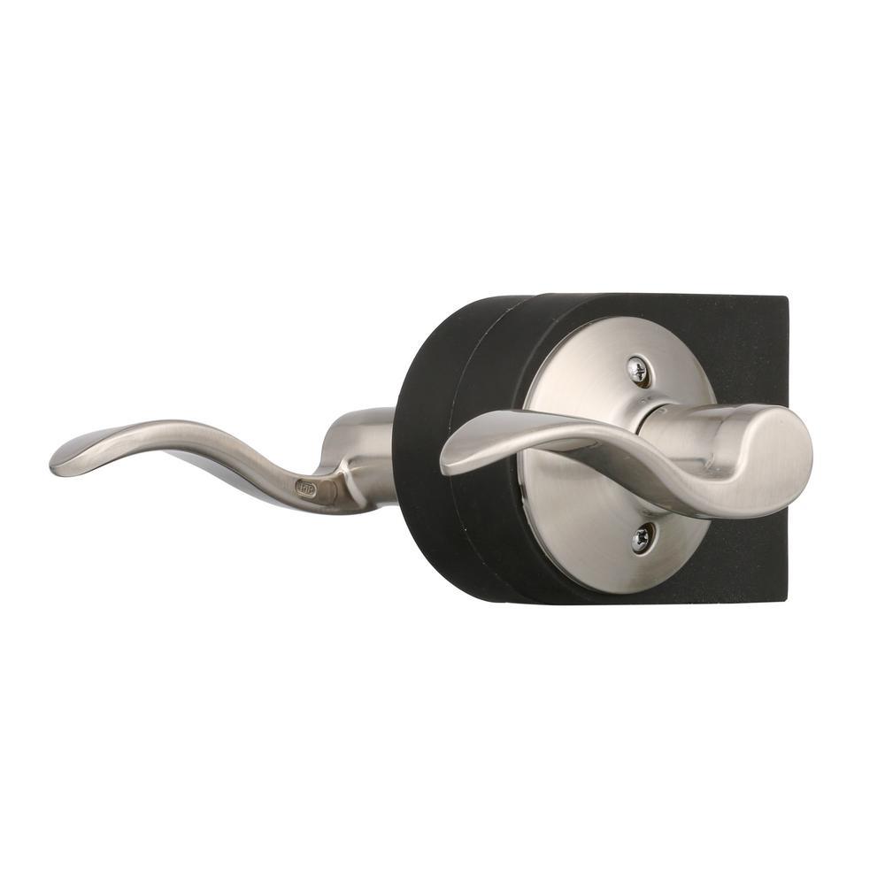 Accent Satin Nickel Passage Hall/Closet Door Lever - Super Arbor