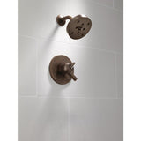 Delta Trinsic Matte Black 1-Handle Shower Faucet - Super Arbor