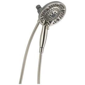 Delta In2ition Satin Nickel 5-Spray Dual Shower Head - Super Arbor