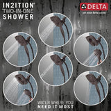 Delta Ashlyn Venetian Bronze 1-Handle Shower Faucet
