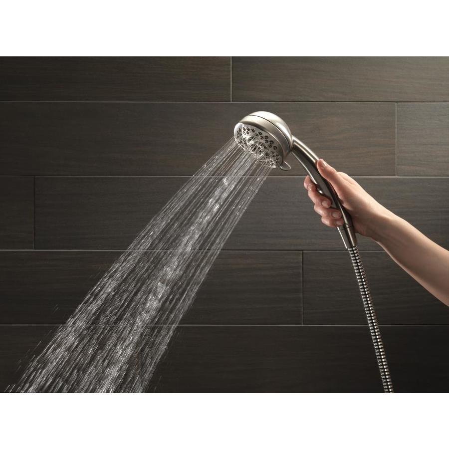 Delta Universal Showering Components Chrome 5-Spray Handheld Shower 1.75-GPM (6.6-LPM) - Super Arbor