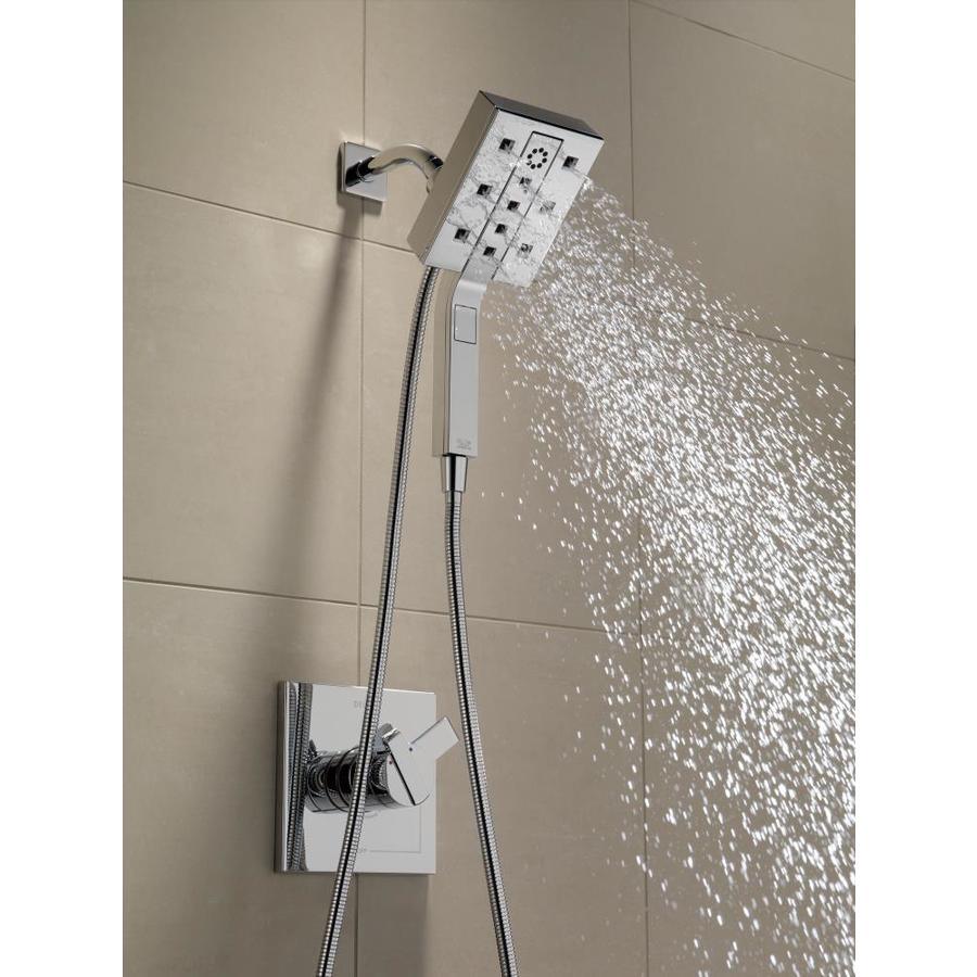 Delta In2ition H2Okinetic Chrome 4-Spray Dual Shower Head, 2.0 GPM (7.6 LPM)