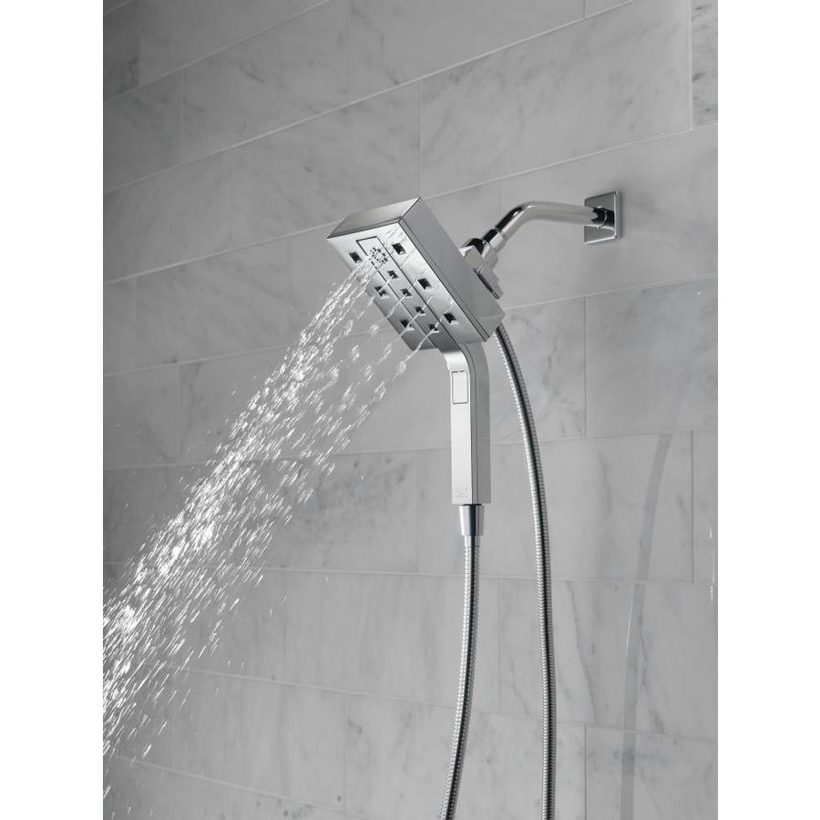 Delta In2ition H2Okinetic Chrome 4-Spray Dual Shower Head, 2.0 GPM (7.6 LPM)