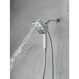 Delta In2ition H2Okinetic Chrome 4-Spray Dual Shower Head, 2.0 GPM (7.6 LPM)