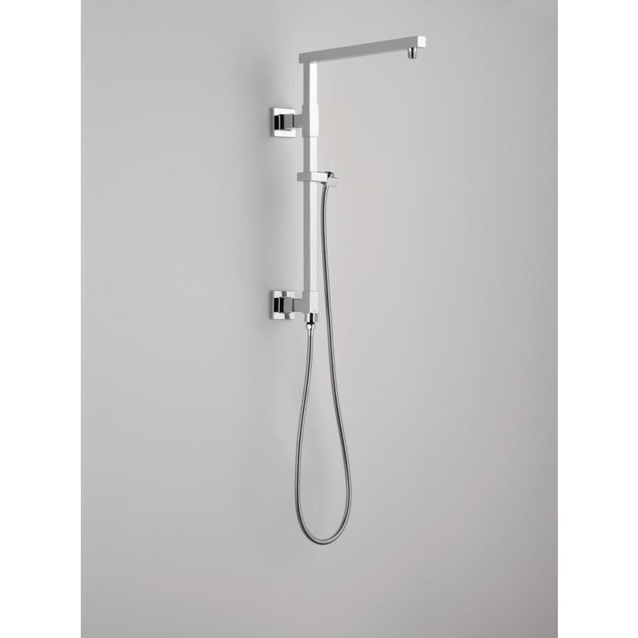 Delta 0.5-in Matte Black Shower Arm with Diverter - Super Arbor