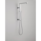 Delta 0.5-in Matte Black Shower Arm with Diverter - Super Arbor