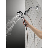 Delta Universal Showering Components Brushed Nickel 6-Spray Handheld Shower 1.75-GPM (6.6-LPM) - Super Arbor