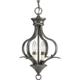 Progress Lighting Trinity 2-Light Antique Bronze Transitional Chandelier
