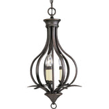 Progress Lighting Trinity 3-Light Antique Bronze Transitional Chandelier
