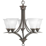 Progress Lighting Trinity 5-Light Antique Bronze Transitional Chandelier