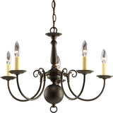 Progress Lighting Americana 5-Light Antique Bronze Traditional Chandelier