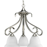 Progress Lighting Torino 3-Light Brushed Nickel Transitional Chandelier