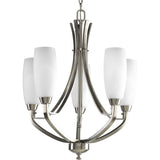 Progress Lighting Wisten 5-Light Brushed Nickel Transitional Chandelier