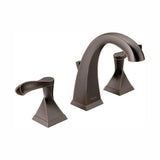 Everly 8 in. Widespread 2-Handle Bathroom Faucet in SpotShield Brushed Nickel - Super Arbor