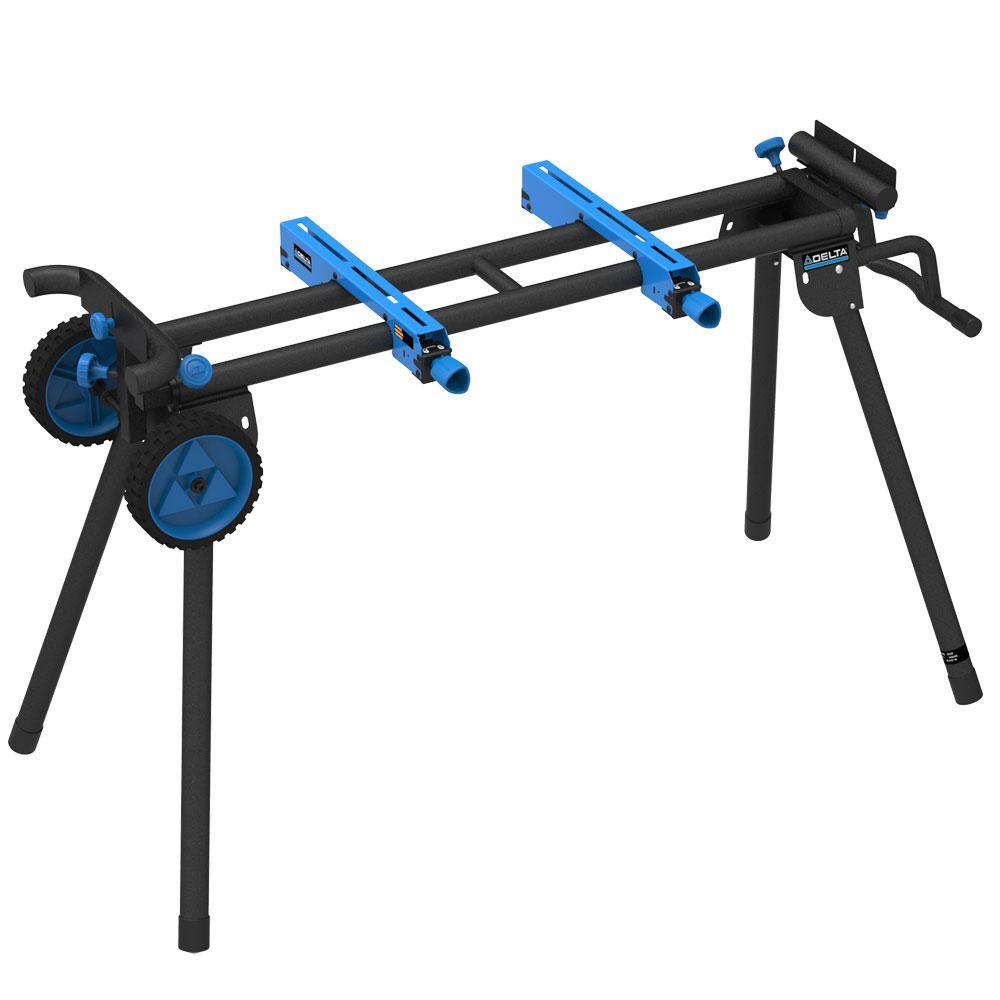 Universal Rolling Mobile Miter Saw Stand - Super Arbor