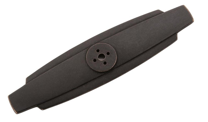 Amerock Highland Ridge 4-7/8 in (124 mm) Dark-Oiled Bronze Cabinet Knob Backplate
