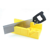 Blue Hawk 14-in Blade x 2.25-in Depth ABS Plastic Miter Box with Back Saw