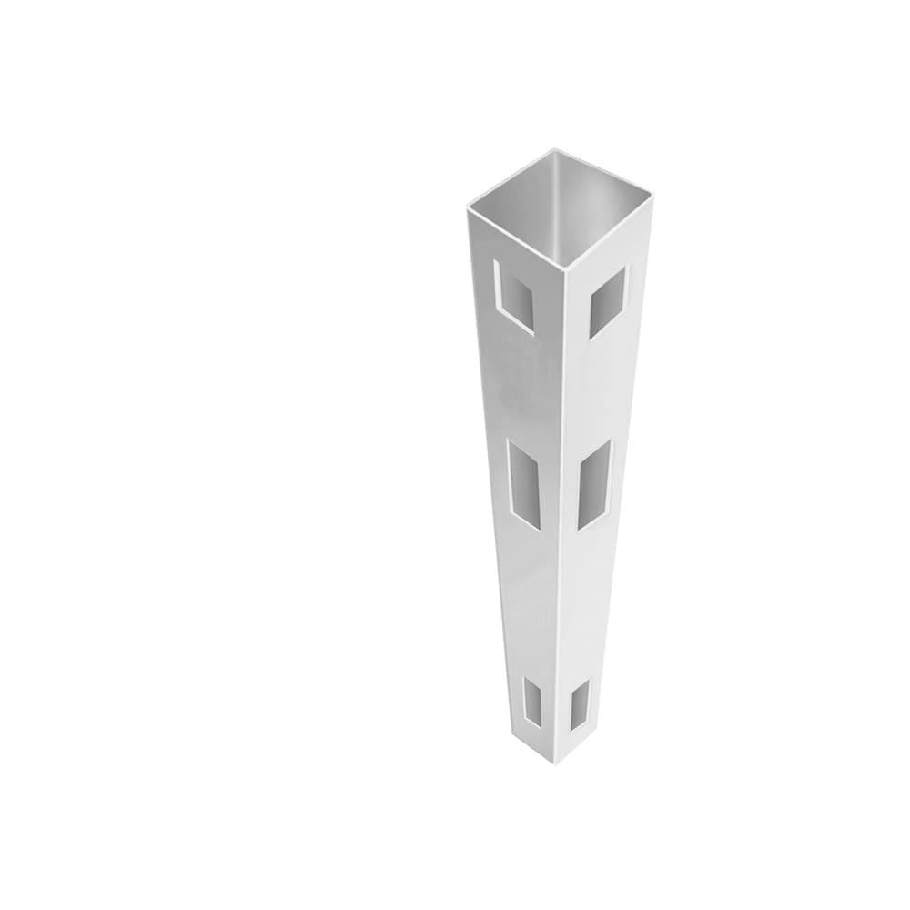Freedom Bexley 8.5-ft H x 5-in W White Vinyl Corner Fence Post (Unassembled)