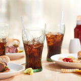 Coke 6-Piece Clear Glass Tumbler Set