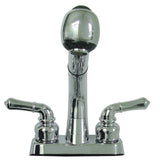 32 in. x 22 in. Polypropylene White Laundry Sink with 2 Hdl Non Metallic Pullout Faucet and Installation Kit - Super Arbor