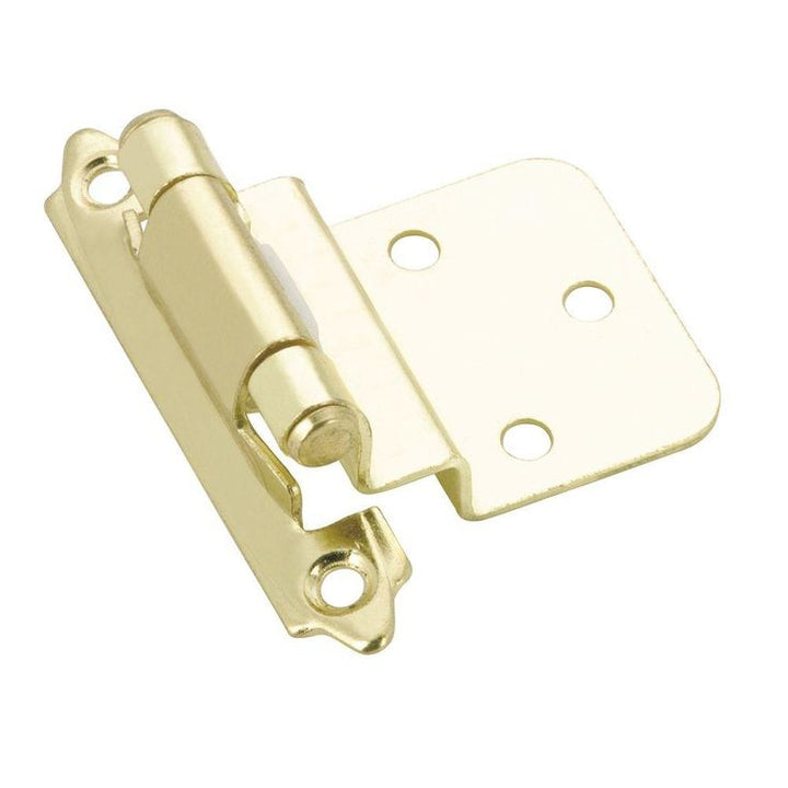 Traditional Semi-Concealed 70 mm Brass Self-Closing Hinge