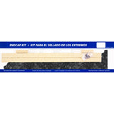 VT Dimensions 26.625-in Midnight Stone Etchings Laminate Kitchen End Cap