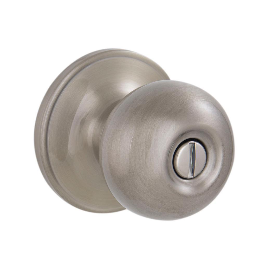 Jeffir Aged Bronze Privacy Bed/Bath Door Knob - Super Arbor