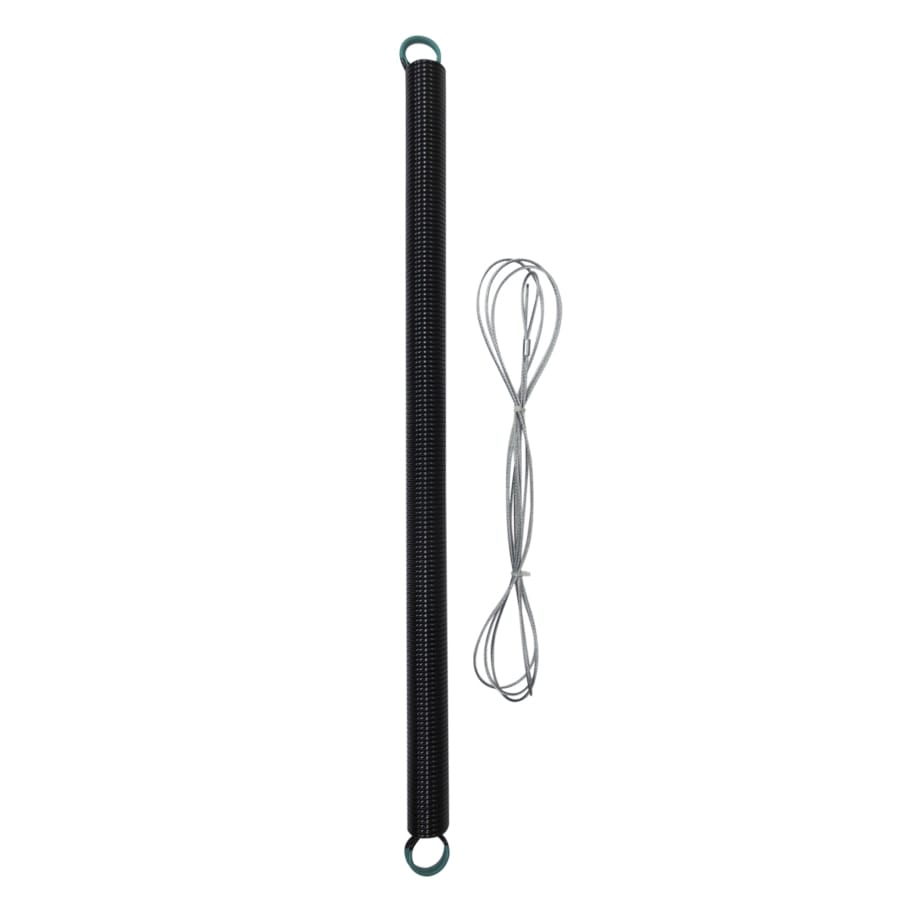 Blue Hawk Black 11-Gauge Steel Garage Door Extension Spring and Safety Cable, 27.95-in, 120-lb